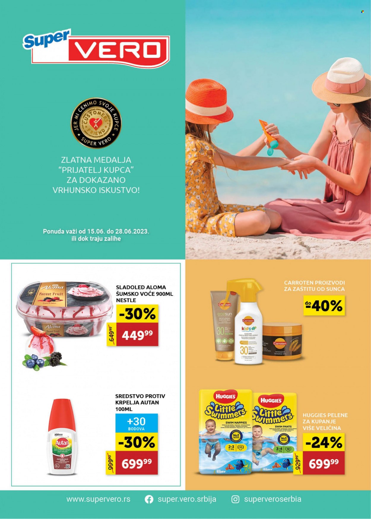 SuperVERO katalog - 15.06.2023 - 28.06.2023. Stranica 1
