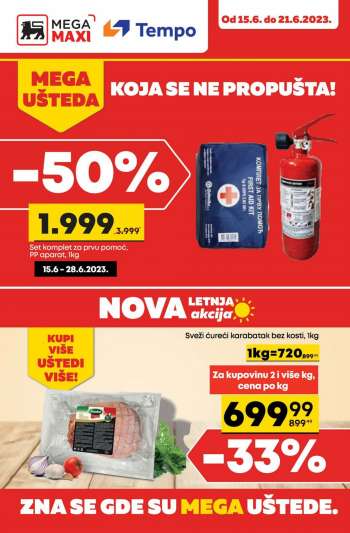 Mega Maxi katalog - 15.06.2023 - 21.06.2023.
