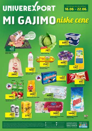 Univerexport katalog - 16.06.2023 - 22.06.2023.