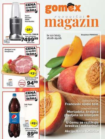 Gomex katalog - 16.06.2023 - 29.06.2023.