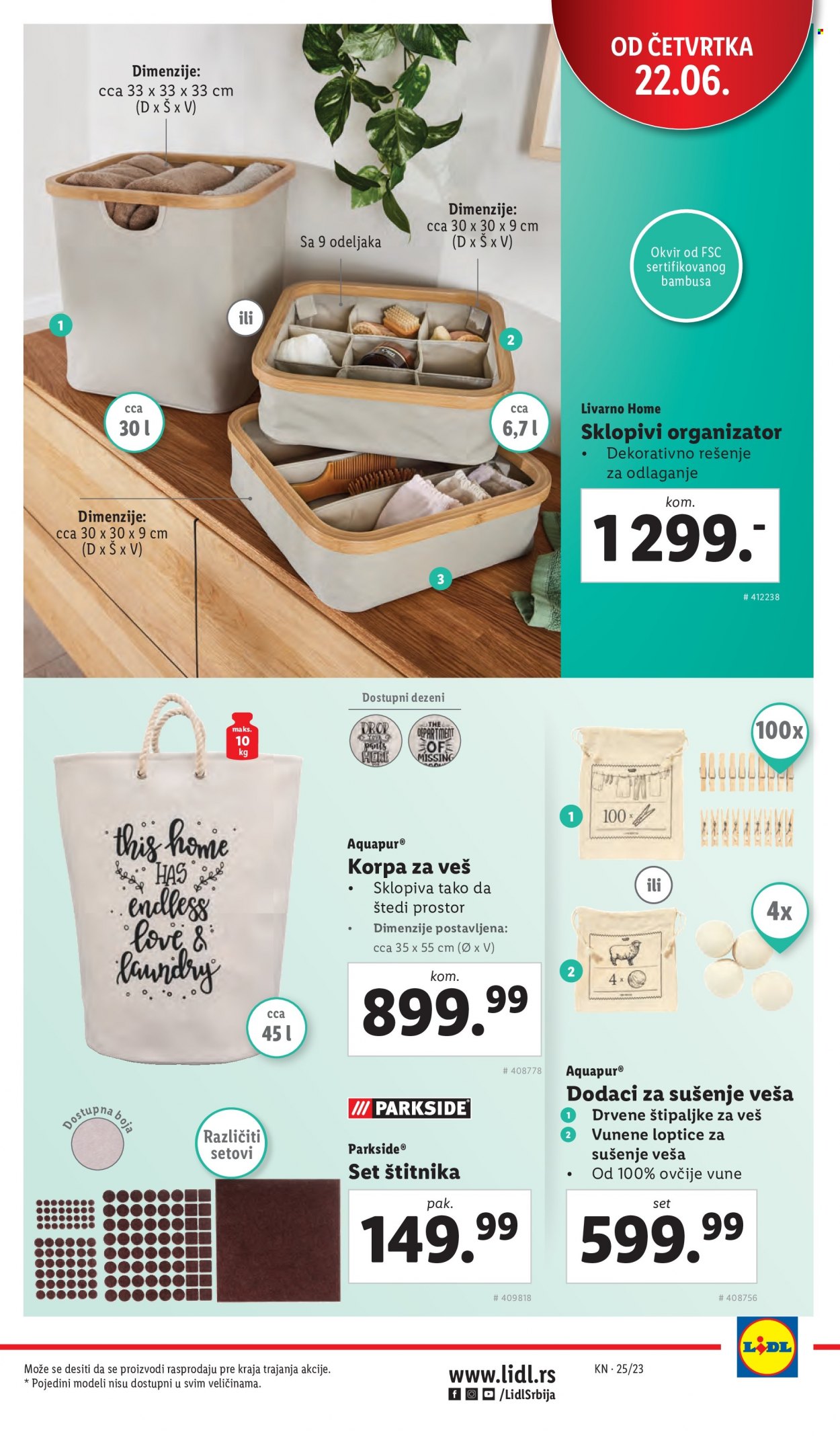 Lidl katalog - 22.06.2023 - 28.06.2023. Stranica 33