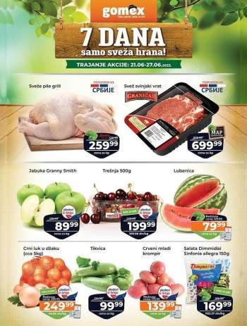 Gomex katalog - 21.06.2023 - 27.06.2023.