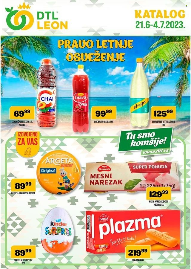 Leon Diskont katalog - 21.06.2023 - 04.07.2023. Stranica 1