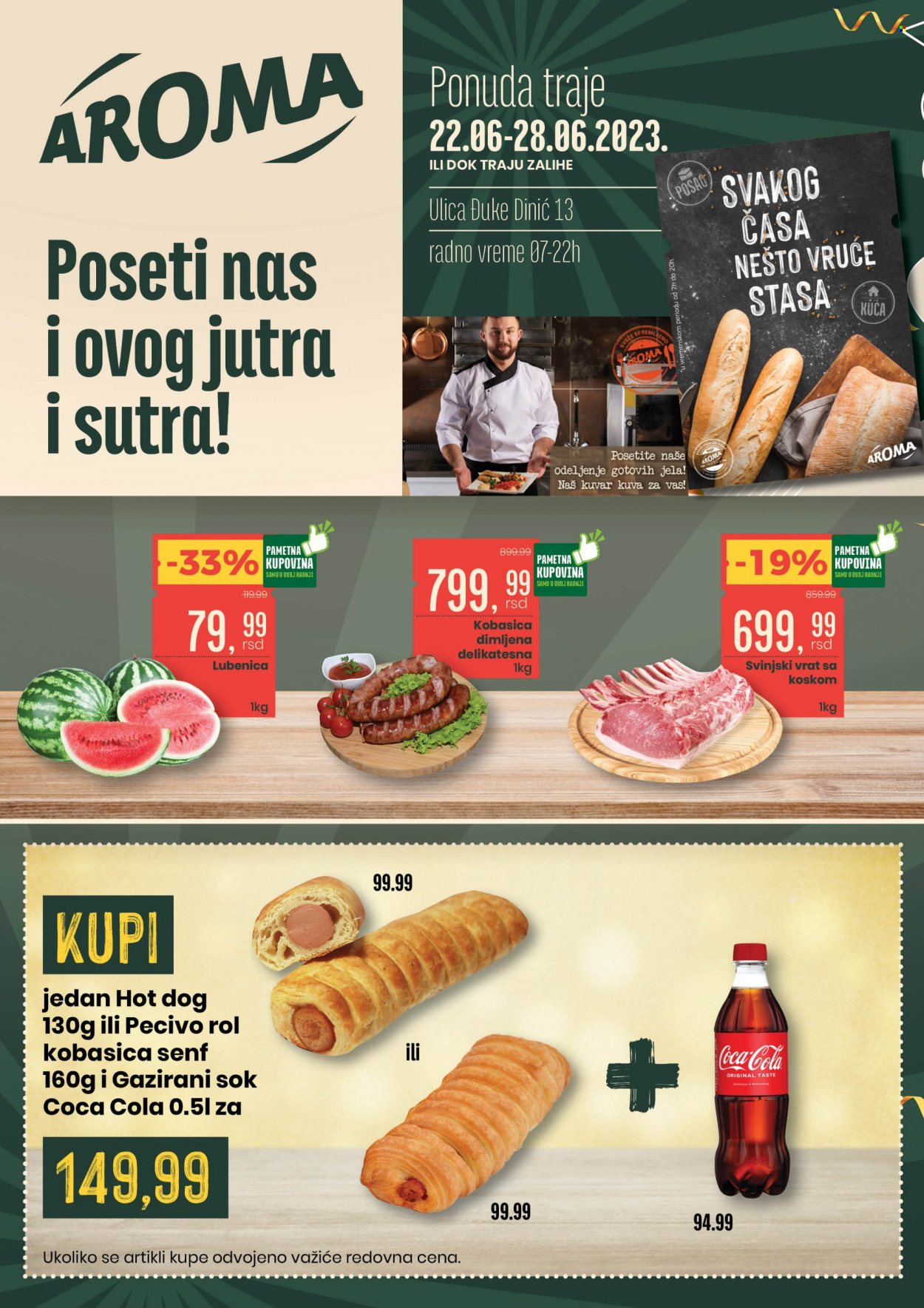 Aroma Market katalog - 22.06.2023 - 28.06.2023. Stranica 1