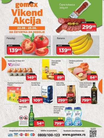 Gomex katalog - 22.06.2023 - 25.06.2023.