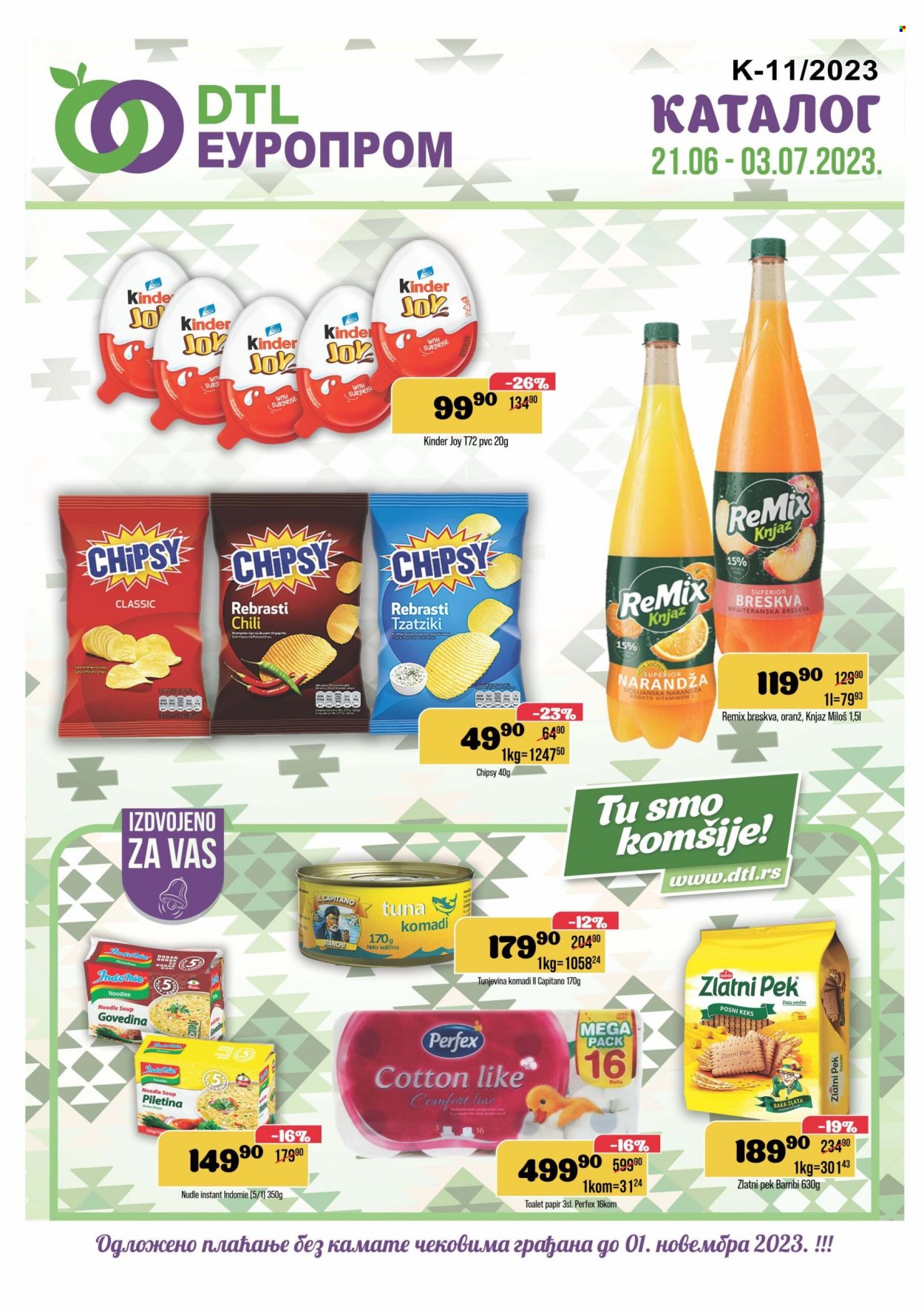 Europrom katalog - 21.06.2023 - 03.07.2023. Stranica 1