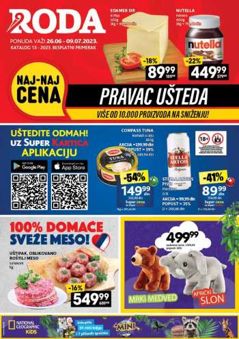 Roda katalog - 26.06.2023 - 09.07.2023.