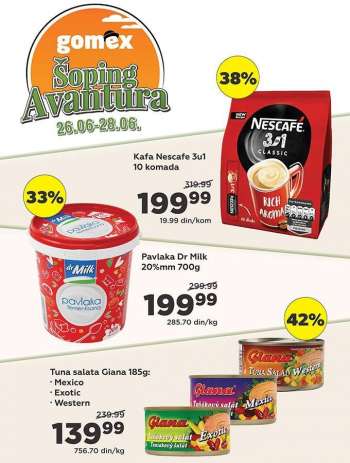 Gomex katalog - 26.06.2023 - 28.06.2023.