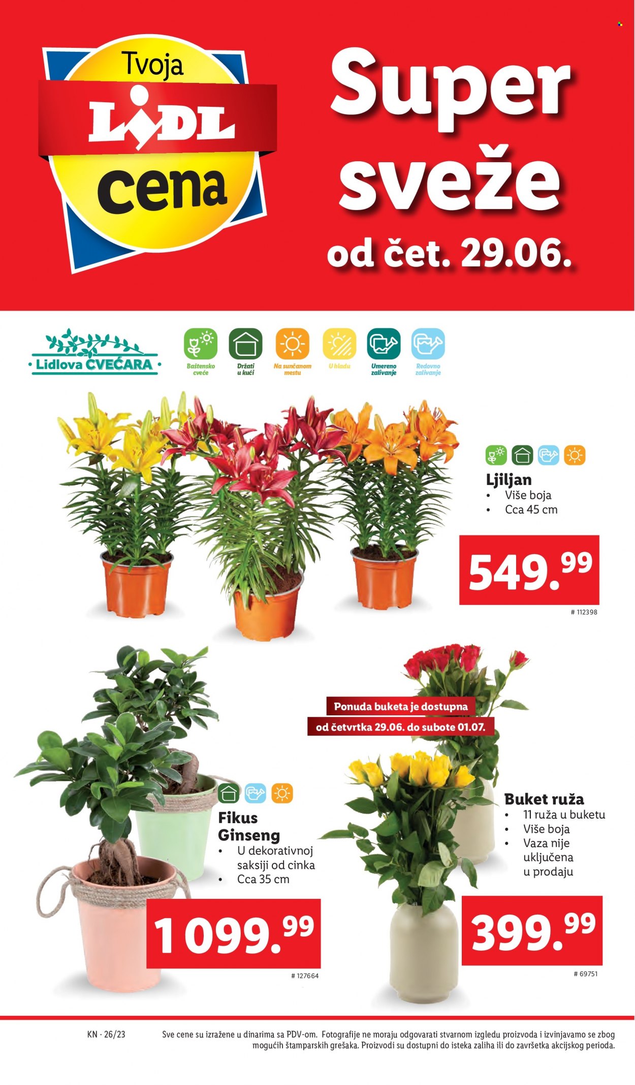 Lidl katalog - 29.06.2023 - 05.07.2023. Stranica 2