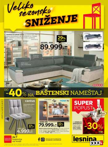 Lesnina XXXL katalog - 26.06.2023 - 23.07.2023.