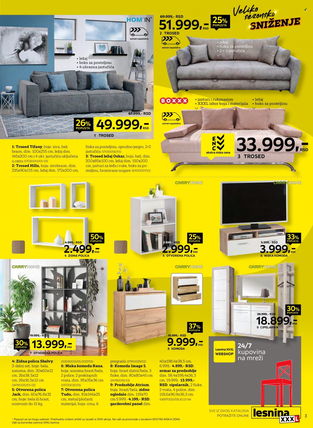 Lesnina XXXL katalog - 26.06.2023 - 23.07.2023. Stranica 3
