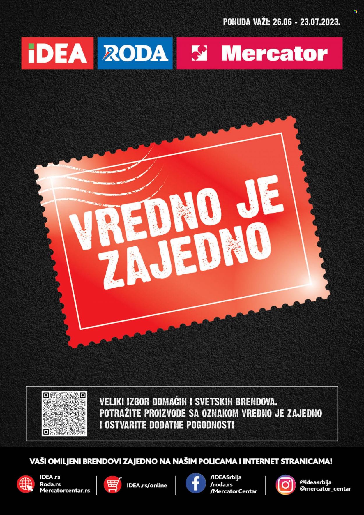 Mercator Centar katalog - 26.06.2023 - 23.07.2023. Stranica 1