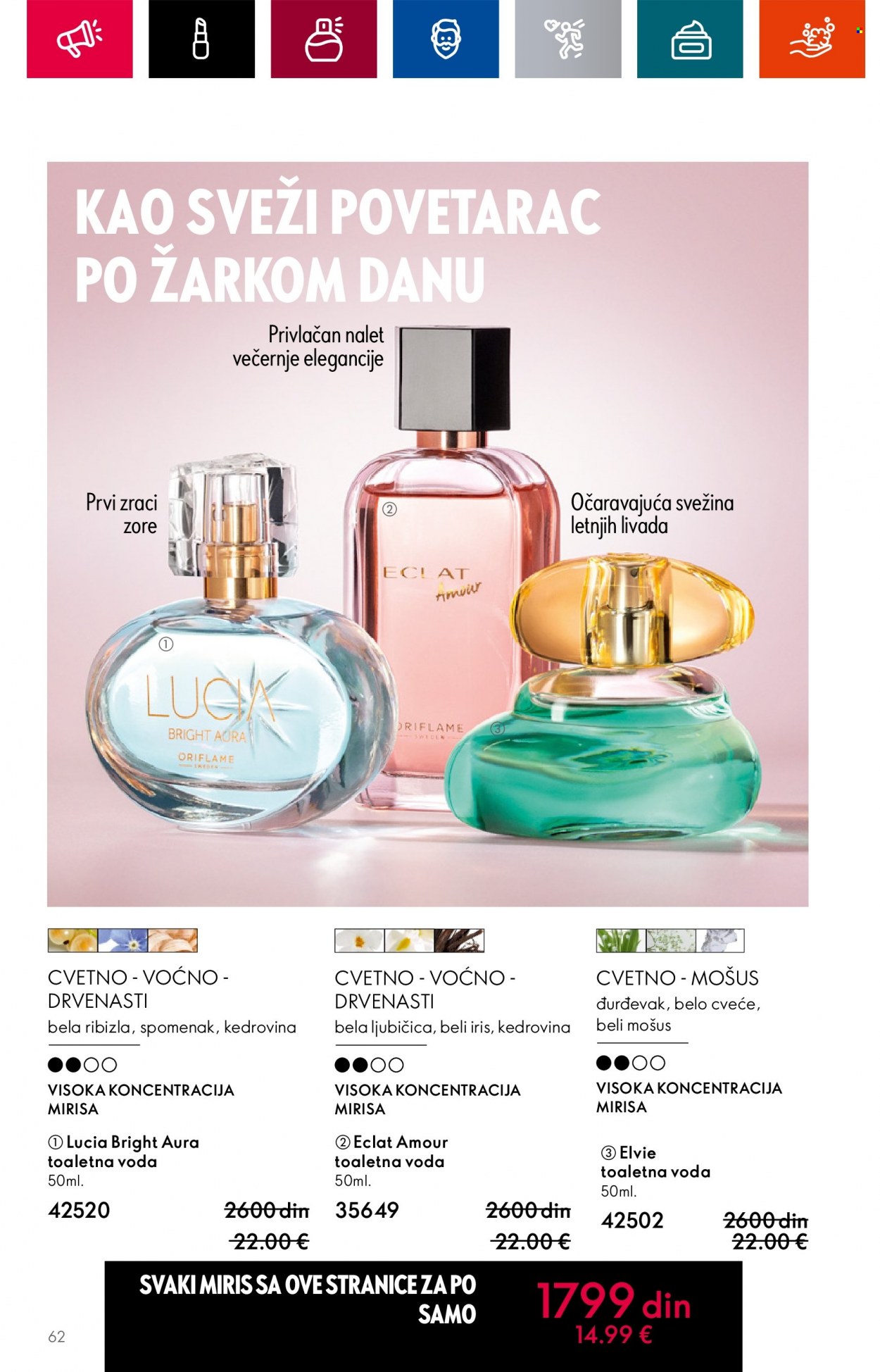 Oriflame katalog - 28.06.2023 - 18.07.2023. Stranica 62