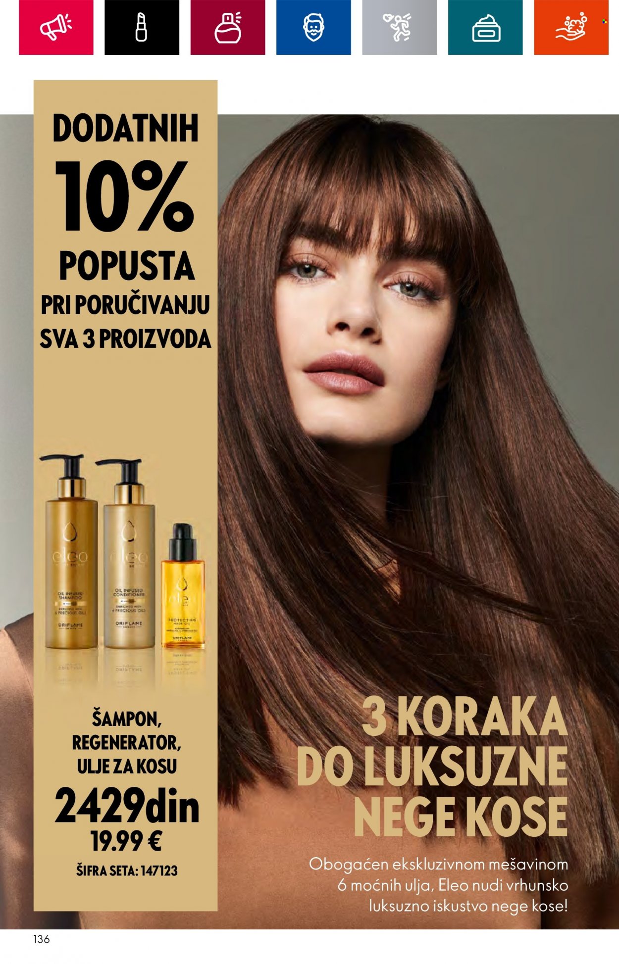 Oriflame katalog - 28.06.2023 - 18.07.2023. Stranica 136