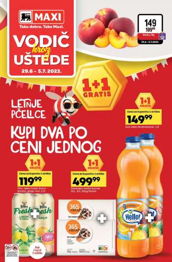 Maxi katalog - 29.06.2023 - 05.07.2023.