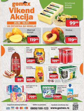 Gomex katalog - 29.06.2023 - 02.07.2023.