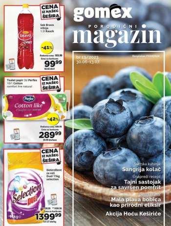 Gomex katalog - 30.06.2023 - 13.07.2023.