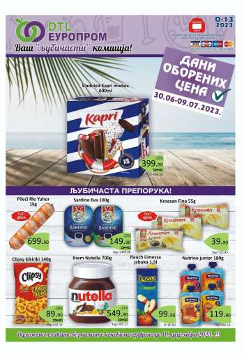 Europrom katalog - 30.06.2023 - 09.07.2023.