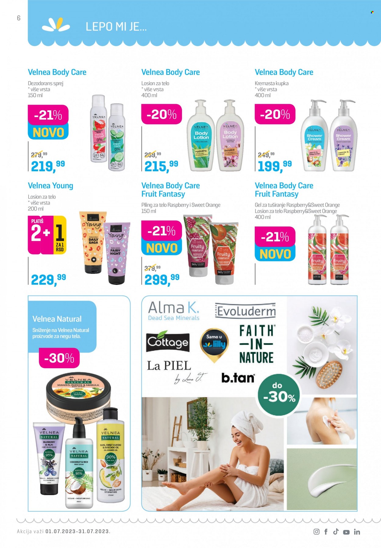 Lilly Drogerie katalog - 01.07.2023 - 31.07.2023. Stranica 6