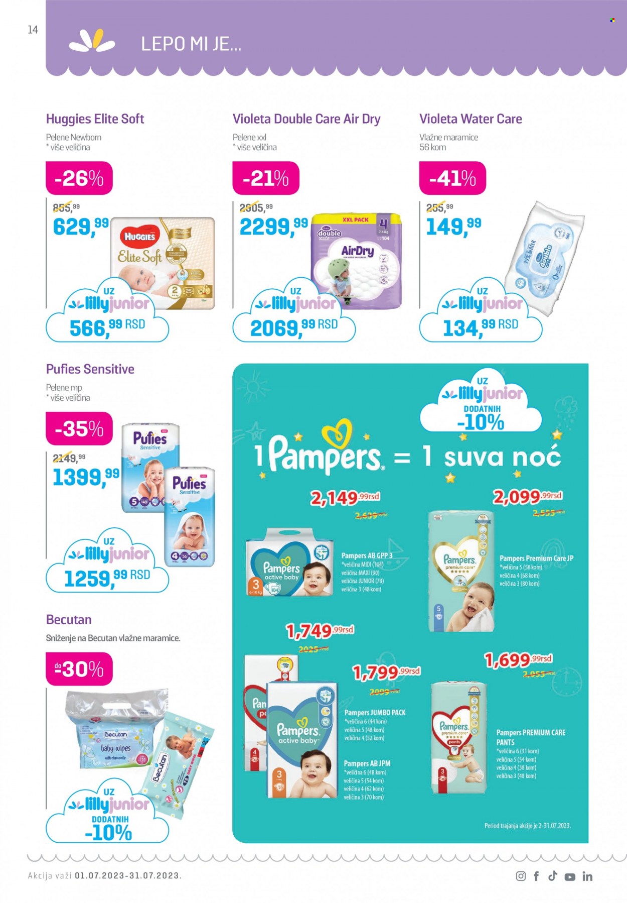 Lilly Drogerie katalog - 01.07.2023 - 31.07.2023. Stranica 14