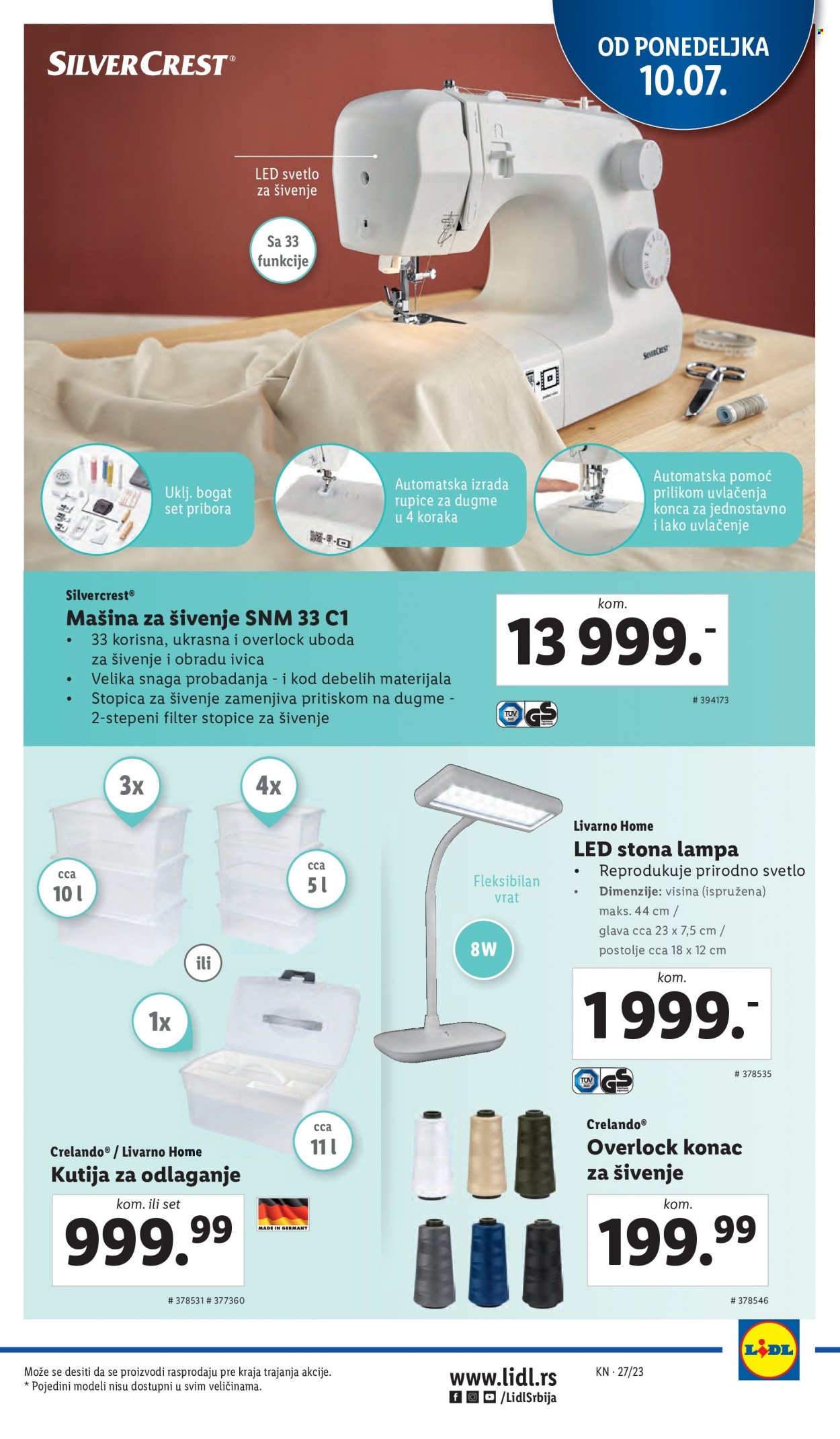 Lidl katalog - 06.07.2023 - 12.07.2023. Stranica 47