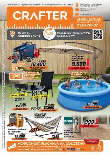 Crafter katalog - 03.07.2023 - 30.07.2023.