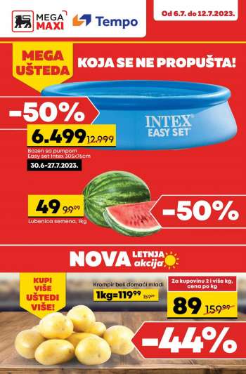 Mega Maxi katalog - 06.07.2023 - 12.07.2023.