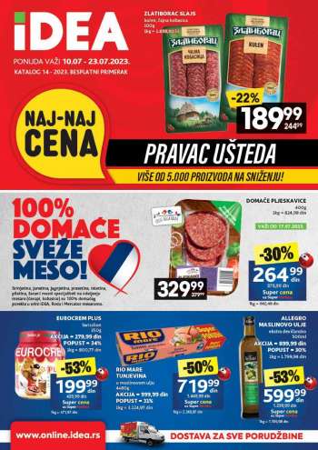 Idea katalog - 10.07.2023 - 23.07.2023.