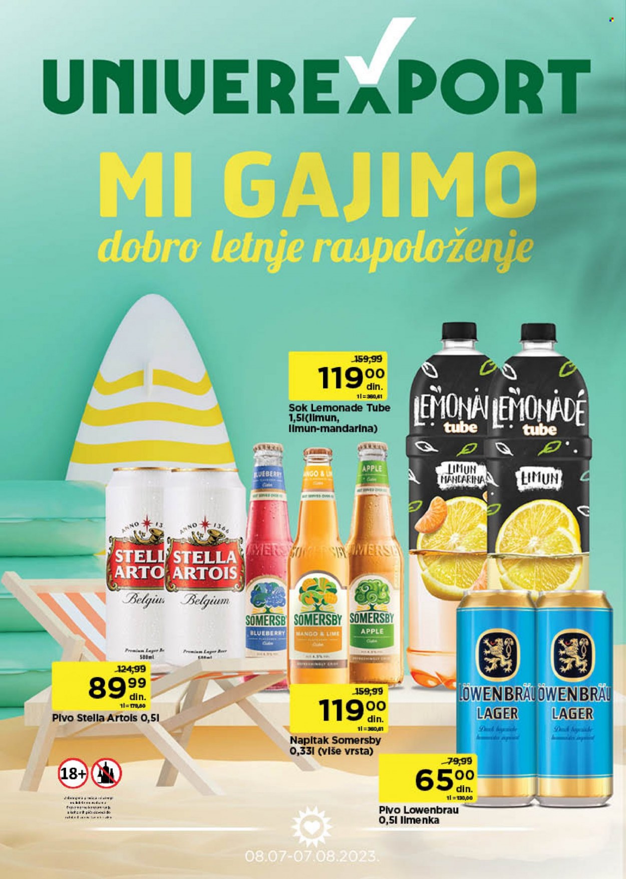 Univerexport katalog - 08.07.2023 - 07.08.2023. Stranica 1