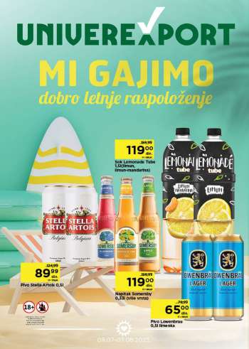 Univerexport katalog - 08.07.2023 - 07.08.2023.