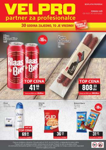 Velpro katalog - 10.07.2023 - 23.07.2023.