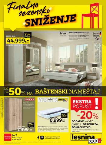 Lesnina XXXL katalog - 10.07.2023 - 30.07.2023.