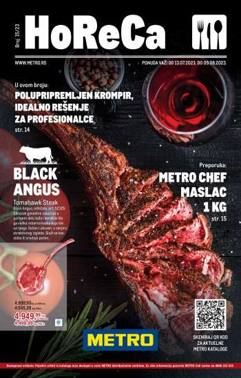 Metro katalog - 13.07.2023 - 09.08.2023.
