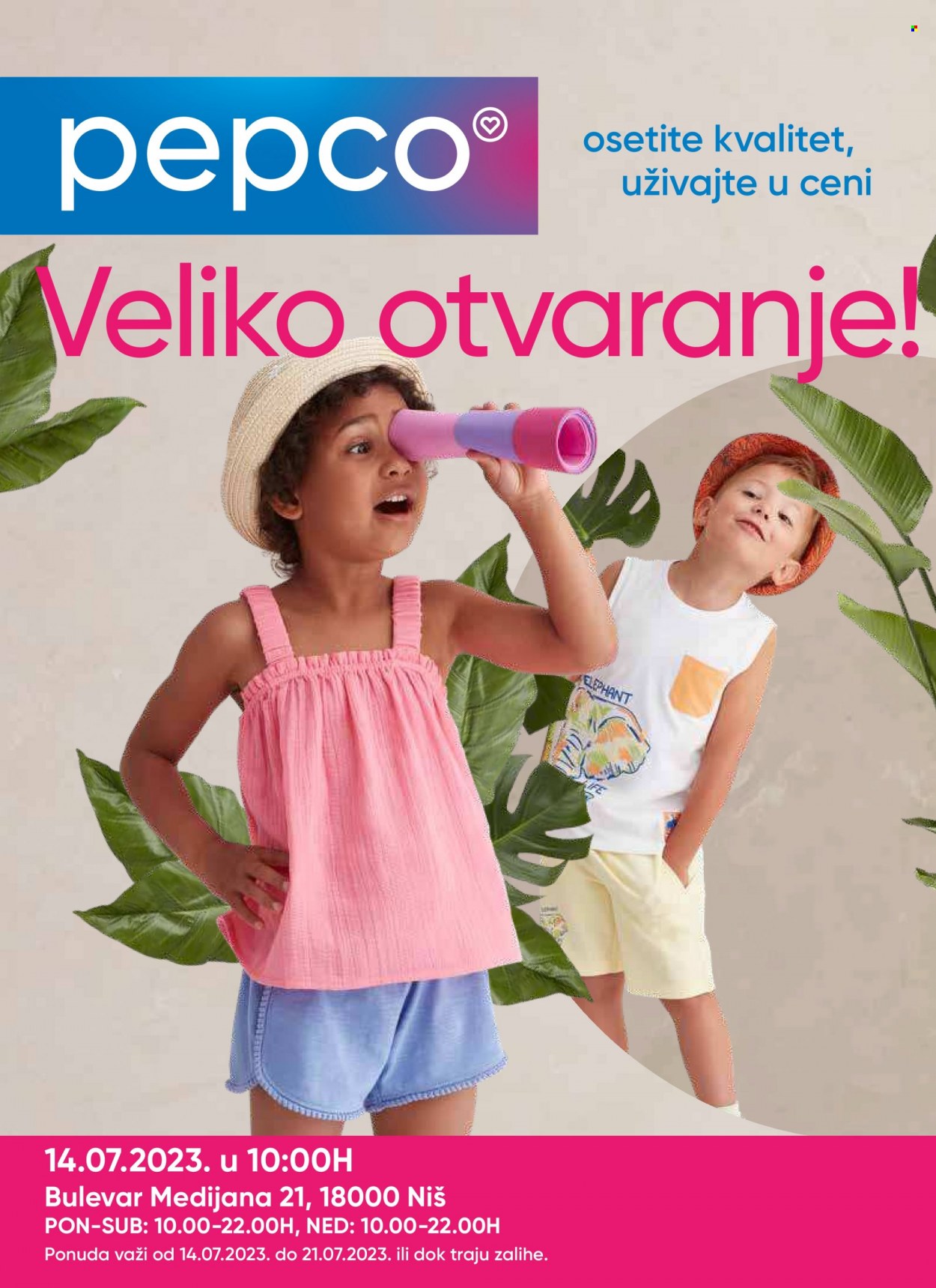 Pepco katalog - 14.07.2023 - 21.07.2023. Stranica 1