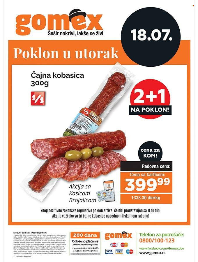 Gomex katalog - 18.07.2023 - 18.07.2023. Stranica 1