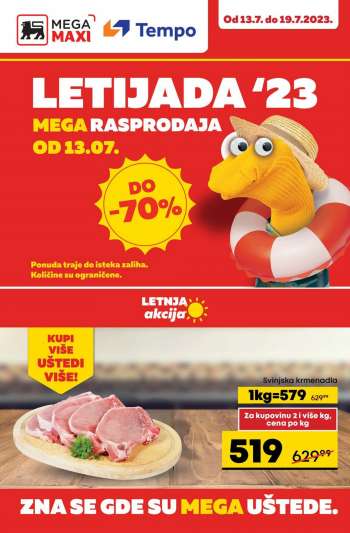 Mega Maxi katalog - 13.07.2023 - 19.07.2023.