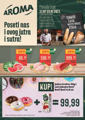 Aroma Market katalog - 13.07.2023 - 19.07.2023.