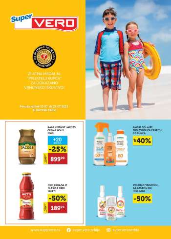 SuperVERO katalog - 13.07.2023 - 26.07.2023.