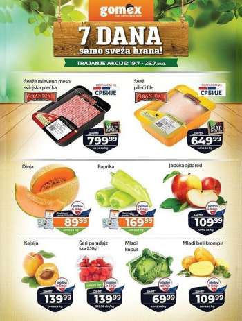 Gomex katalog - 19.07.2023 - 25.07.2023.