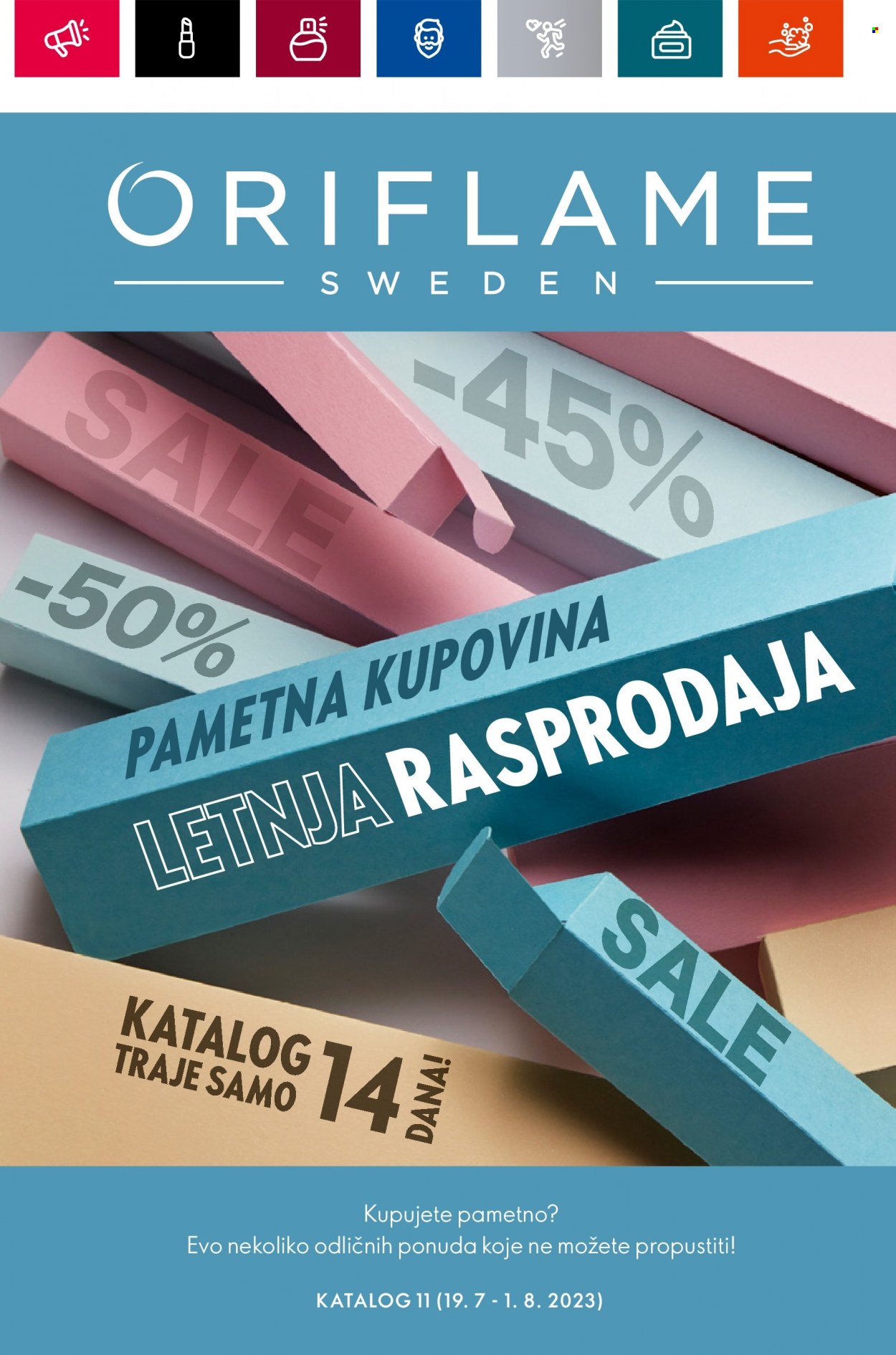 Oriflame katalog - 19.07.2023 - 01.08.2023. Stranica 1
