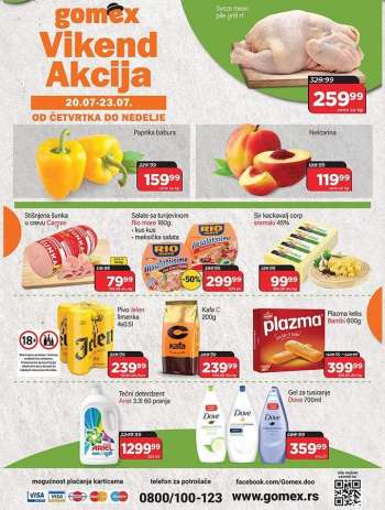 Gomex katalog - 20.07.2023 - 23.07.2023.
