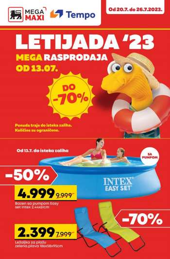 Mega Maxi katalog - 20.07.2023 - 26.07.2023.