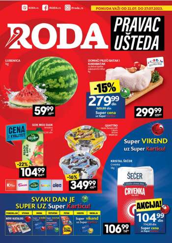 Roda katalog - 21.07.2023 - 27.07.2023.