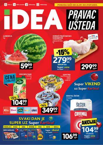 Idea katalog - 21.07.2023 - 27.07.2023.