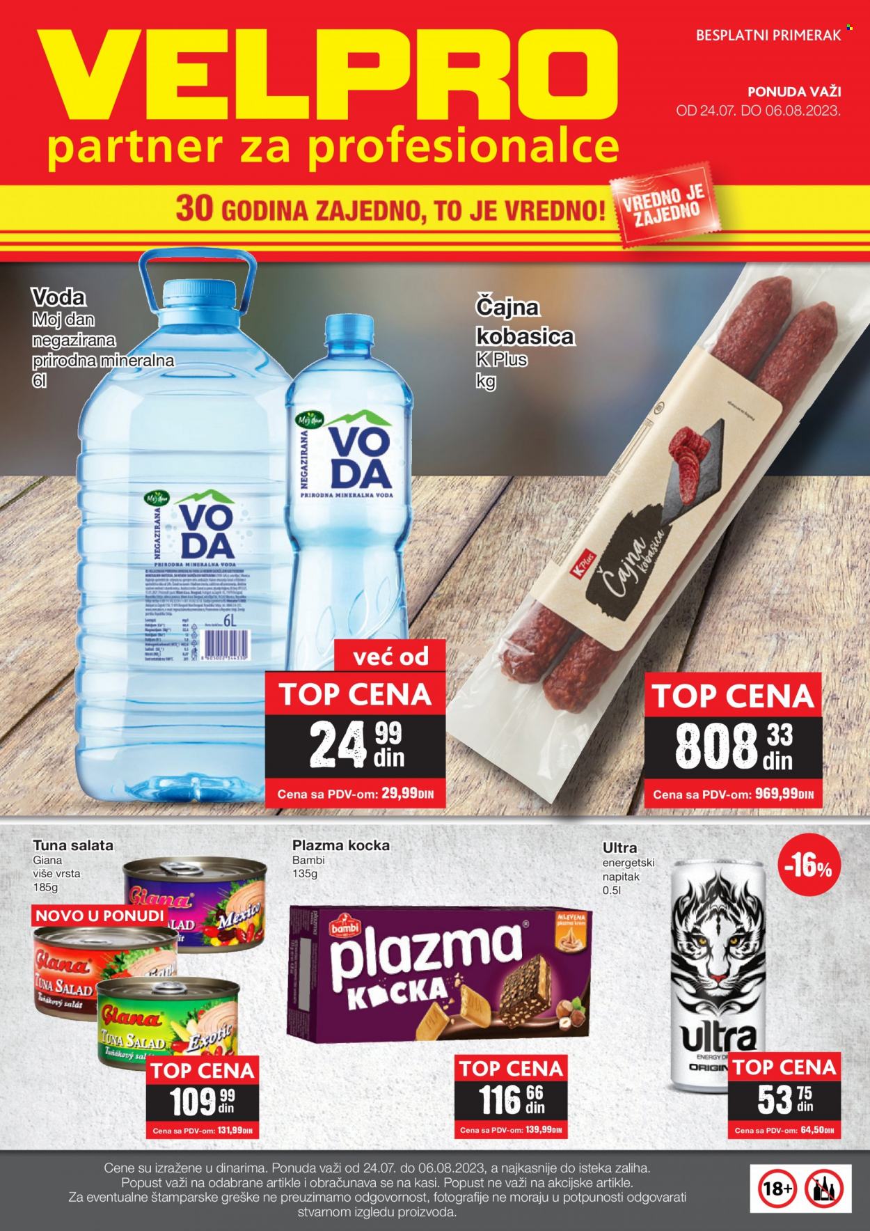 Velpro katalog - 24.07.2023 - 06.08.2023. Stranica 1