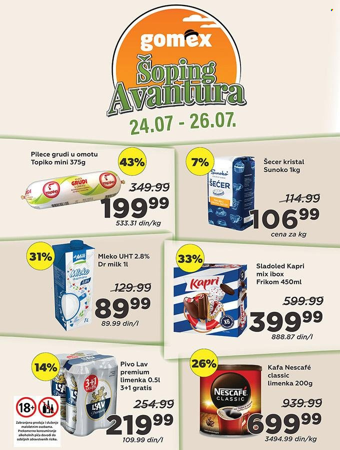 Gomex katalog - 24.07.2023 - 26.07.2023. Stranica 1