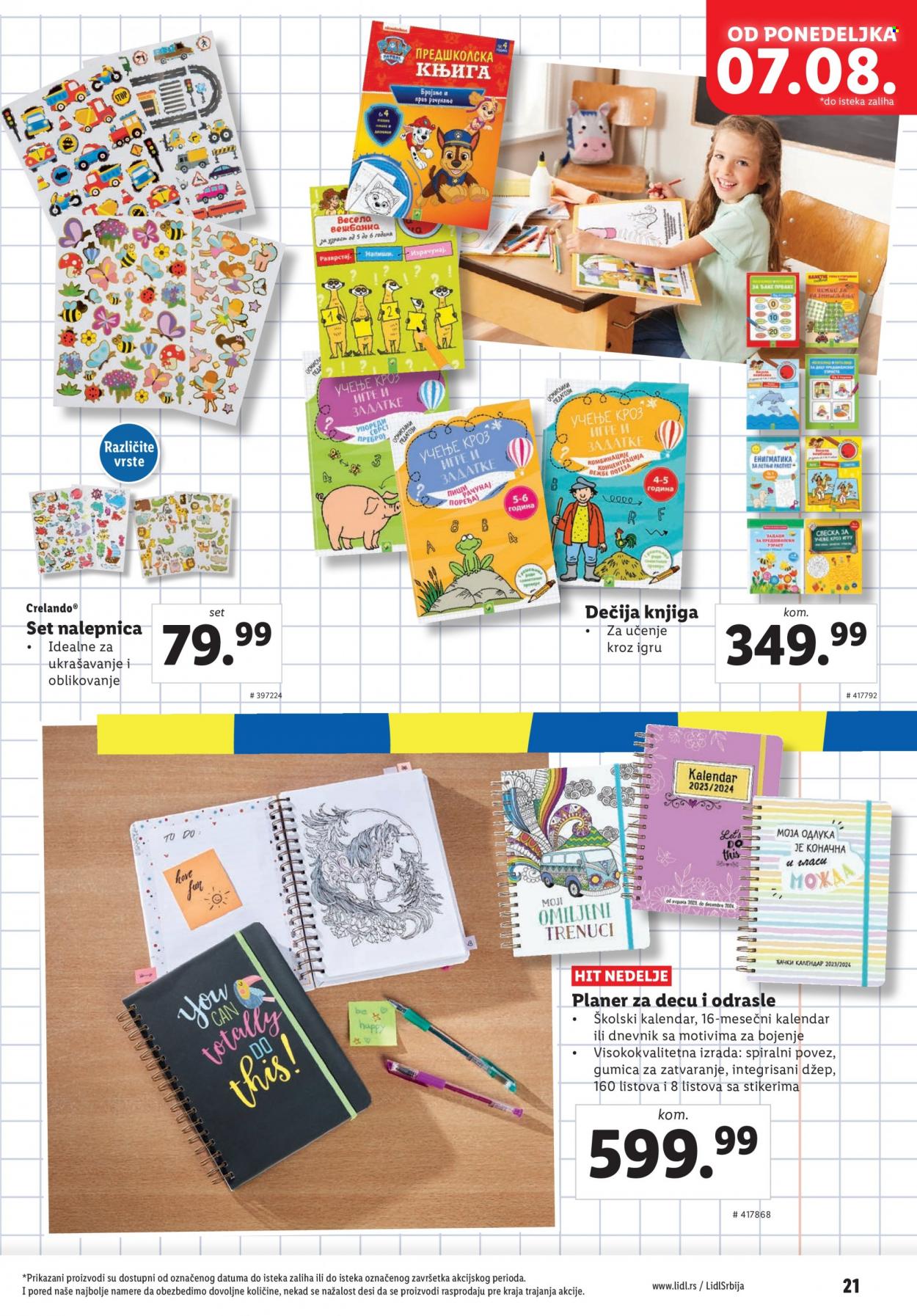 Lidl katalog. Stranica 21