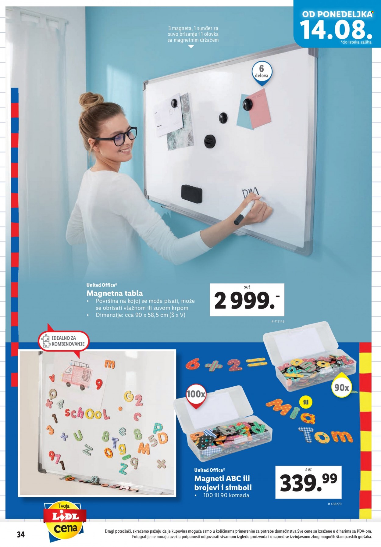 Lidl katalog. Stranica 34