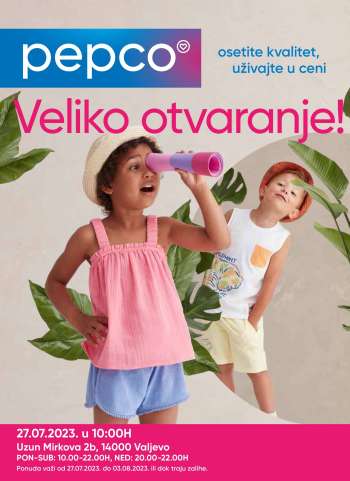 Pepco katalog - 27.07.2023 - 03.08.2023.