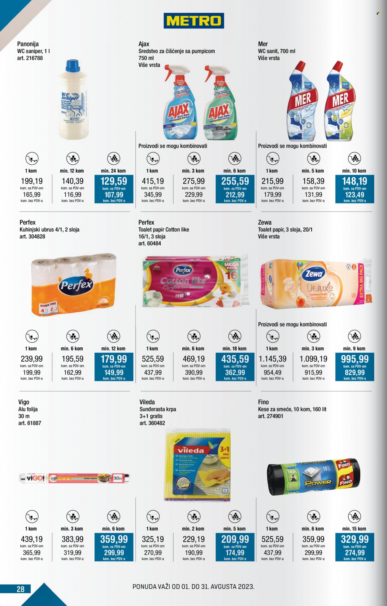 Metro katalog - 01.08.2023 - 31.08.2023. Stranica 28